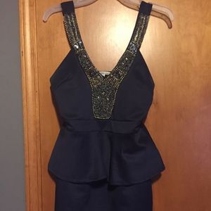 peplum dress